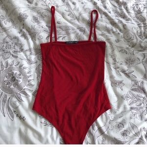 Red Bodysuit🎒🎒 PRICE IS FIRM